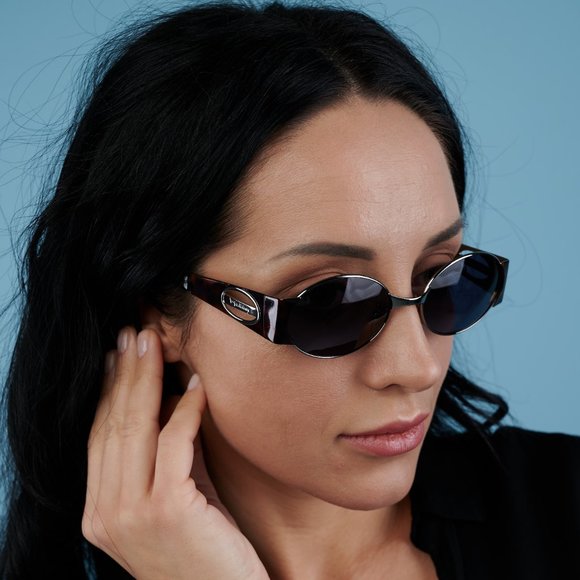 Round vintage sunglasses by Von Furstenberg, Italy main image 4